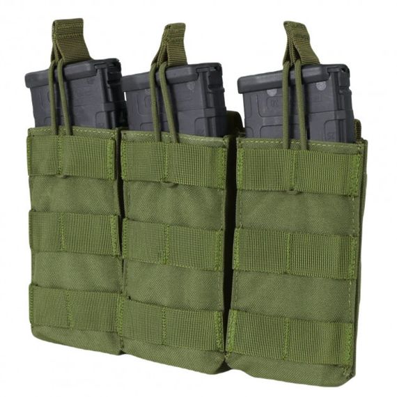 Підсумок Condor Triple M4/M16 Open Top Mag Pouch під магазини Потрійний підсумок Підсумки для магазинів Підсумок під магазини