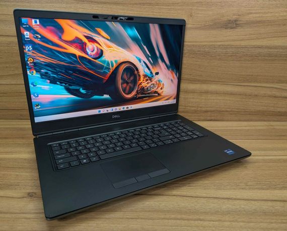 Мобильная рабочая станция Б-класс Dell Precision 7760 / 17.3" (3840x2160) IPS / Intel Xeon W-11855M (6 (12) ядер по 3.2 - 4.9 GHz) / 32 GB DDR4 / 512 GB SSD / nVidia RTX A4000, 8 GB GDDR6, 256-bit / WebCam / Windows 11 б/у + Подарок Беспроводная мышь | Зображення 4