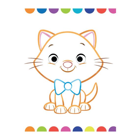 Disney Маля. Моя перша кольоровка "Олаф" Ранок 1427008 з наклейками | Зображення 3