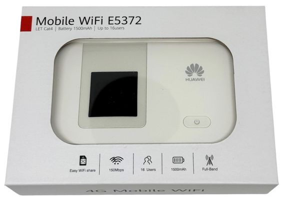 Роутер модем Huawei Хуавей E5372s-32 4G LTE мобільний Wi-Fi роутер під SIM карту 150 Мбіт/с 2 антенні виходи | Зображення 5