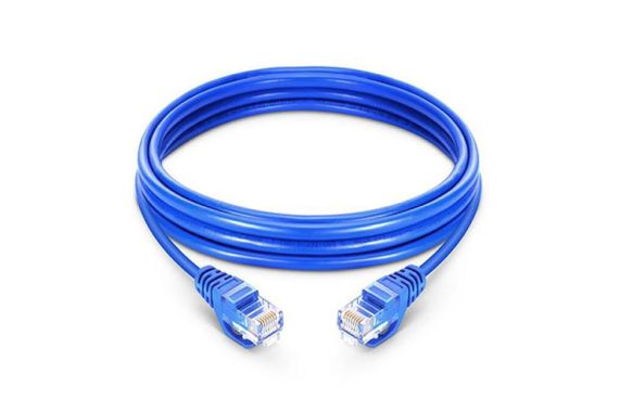 Кабель Патч Корд LAN 5м Синий