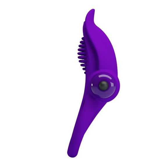 Эрекционное кольцо - Pretty Love Vibrant Penis Ring Purple sexstyle | Зображення 3