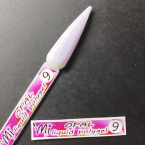 Наліпка на тіпсу (палітру) для рідкого полігелю Mi Opal №09 (9 x 55 мм)