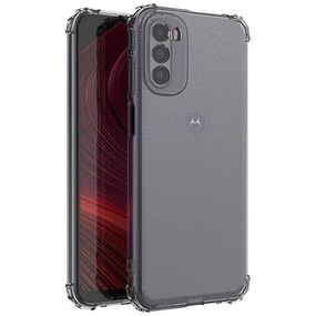 TPU чохол GETMAN Ease logo посилені кути Full Camera для Motorola Moto G31 Безбарвний (прозорий)