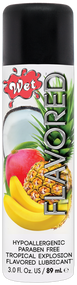 Съедобный лубрикант Wet Flavored Tropical Fruit Explosion (вкус тропик) 89 мл sexstyle