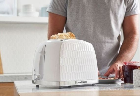 Тостер Russell Hobbs 26060-56 Honeycomb White | Зображення 6