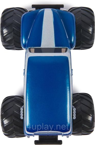 Оригинал Monster Jam Grave Digger Monster Truck Монстр-трак 1:24 Могильщик Гробокопатель Металлический кузов | Зображення 5