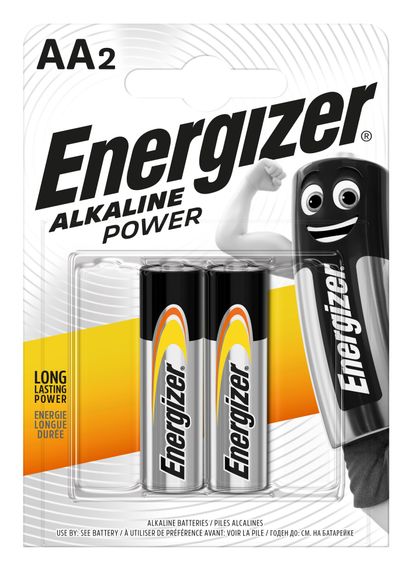 Батарейка ENERGIZER AA Alk Power уп. 2шт.