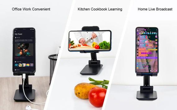 Универсальная подставка-держатель для телефона и планшета Erston | Зображення 4