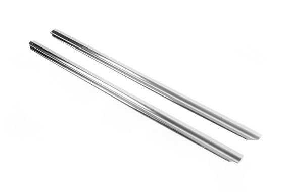 Нижние молдинги стекол (2 шт., нерж) OmsaLine - Итальянская нержавейка для Mercedes Vito / V W447 2014-2024 гг | Зображення 2