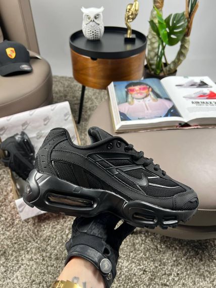 Чоловічі кросівки  Air Max Snox All Black весна / літо / осінь A4123 45 28,5-29 см | Зображення 4