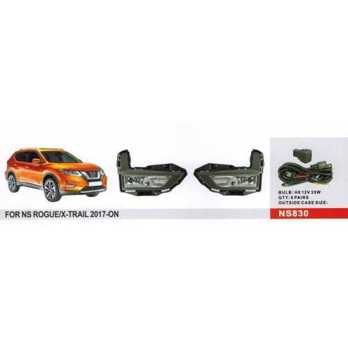 Фари дод. модель Nissan X-Trail/Rogue 2017-20/NS-830/H8-12V35W/ел.проводка