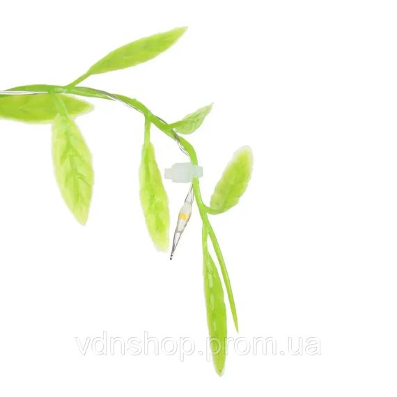 Гірлянда-штора з листочками Curtain Copper SF-55 внутрішня, з прозорим дротом, 10м | Зображення 5