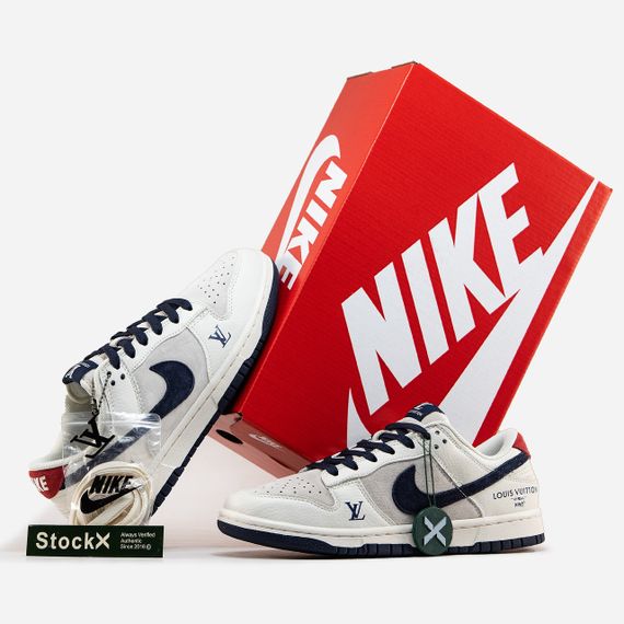 Чоловічі кросівки SB Dunk Low x Lou1is Vui1tton (Шкіра, текстиль) топ 1470 45 | Зображення 8