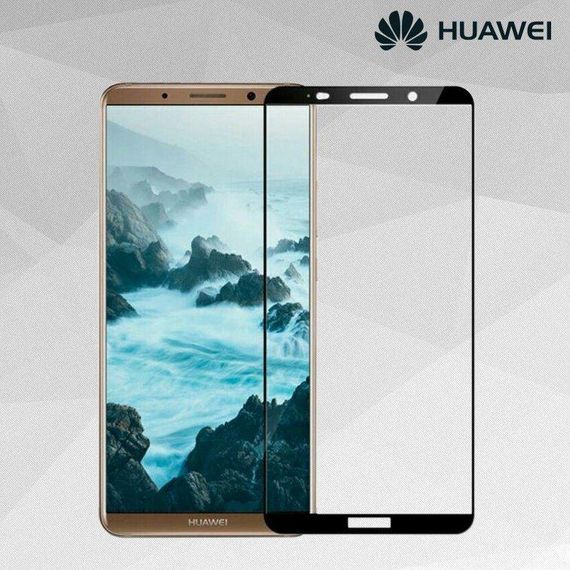 Захисне скло 2.5D на весь екран для Huawei Mate 10 колір Білий | Зображення 2