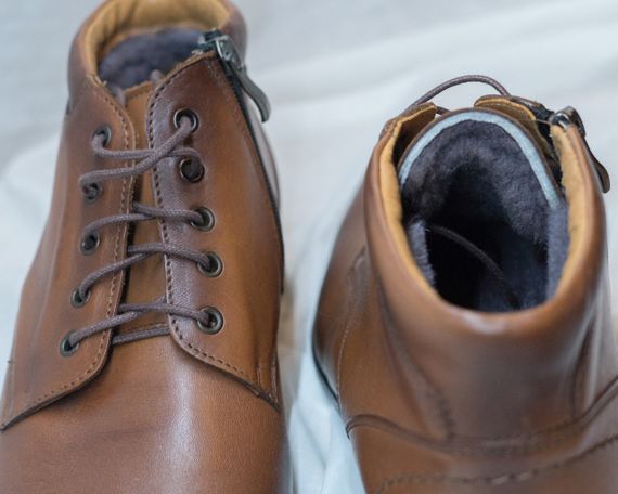 Черевики Minardi коричневі 45 розмір | Зображення 1