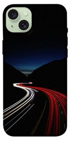 Чохол з картинкою Червоно-біла дорога для Apple iPhone 15 Plus (6.7")