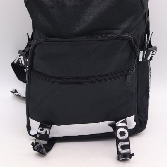 Молодежный рюкзак с USB, (46х30х15), светящийся в темноте / Светоотражающий школьный рюкзак на 5-11 класс | Зображення 8