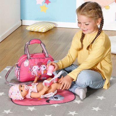 Аксессуар к кукле Zapf Сумка для куклы Baby Born Забота о малыше S2 с аксессуарами (832455) | Зображення 5