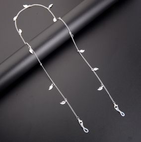 Ланцюжок для окулярів Silver luxury 8 10291 сріблястий