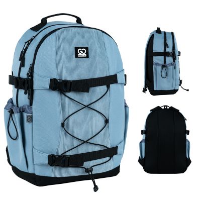 Рюкзак школьный GoPack Education Teens 186 блакитний (GO25-186L-2)