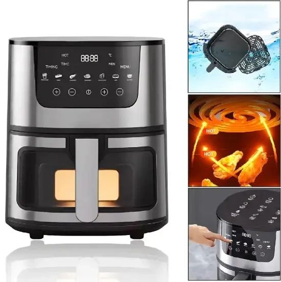 Аэрофритюрница DOMOTEC Air Fryer MS-3225 | Зображення 1