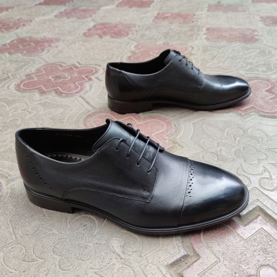 Чоловічі туфлі дербі з шкіри 42 розмір | Зображення 7