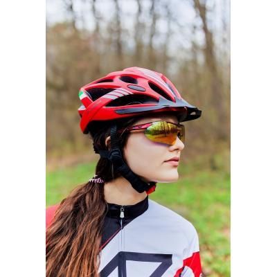 Шлем Velotrade с козырьком СIGNA WT-036 красный L (58-61см) (HEAD-013) | Зображення 2