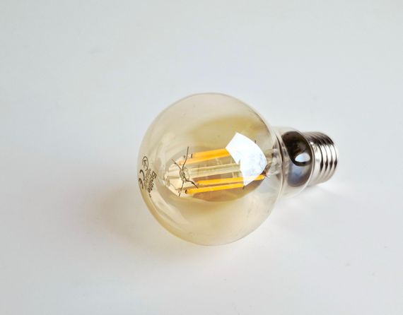 Лампа світлодіодна LED 8W E27 WW A-60 COG | Зображення 2