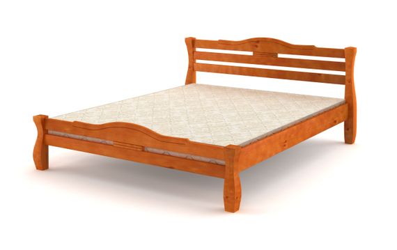 Двуспальная кровать iSmart Монако Яблоня 140х190 см (DDMBG-1834)