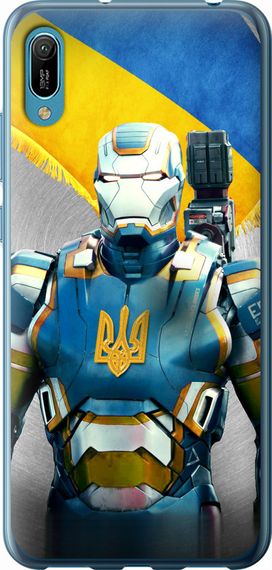 Чехол на Huawei Y6 2019 Украинский киборг "980u-1666-17620"