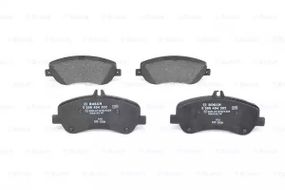 Колодки гальмівні дискові MB GLK-CLASS(X204) 220-350 08-переднь.  BOSCH (0986494302)