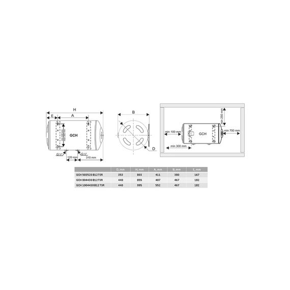 Бойлер Tesy Bilight GCH 804430 B12 TSR (305319) | Зображення 4