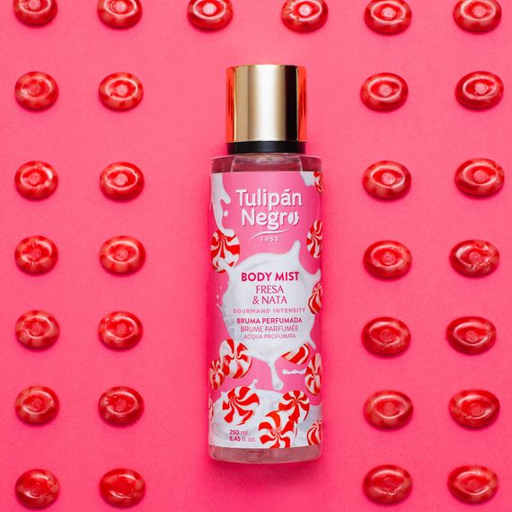 Міст для тіла Tulipan Negro Body Mist - Fresa & Nata (250 ml) | Зображення 1