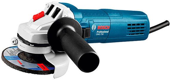 Кутова шліфмашина Bosch GWS 750 S Professional (0601394121) | Зображення 2