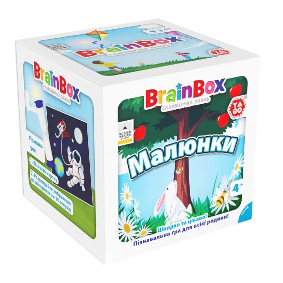 Настольная игра BrainBox. Познавательная игра. Рисунки