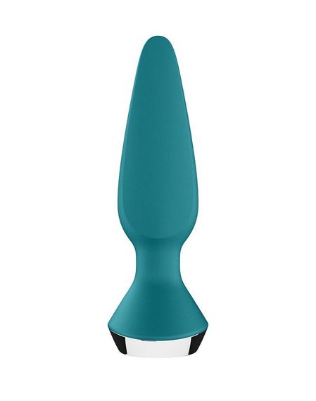 Анальна смарт-вібропробка Satisfyer Plug-ilicious 1 Petrol | Зображення 4