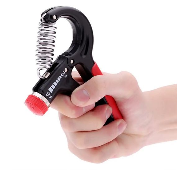 Еспандер кистьовий Power System PS-4021 з регульованим навантаженням 10-40 кг Power Hand Grip Black (PS-4021_Black) | Зображення 2