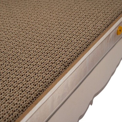 Кігтеточка картонний диван для кішок Purlov 24285 дряпка 60 см | Зображення 5