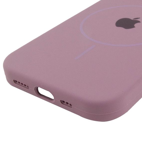 Чохол Silicone Case Full Protective (AA) with MagSafe для Apple iPhone 14 Plus (6.7") Ліловий / Lilac Pride | Зображення 4