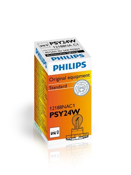 12188NAC1 (PHILIPS) PSY24W 12V 24W PG20/4 (Orange)