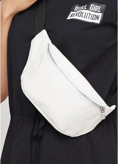 Поясна сумка бананка Sambag Tirso MSO білий 31 х 12 х 5 см (80119008) | Зображення 2