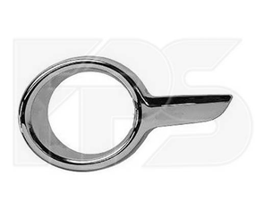 Окуляр противотуманной фары хром левый Peugeot 208 '12-16 (FPS)