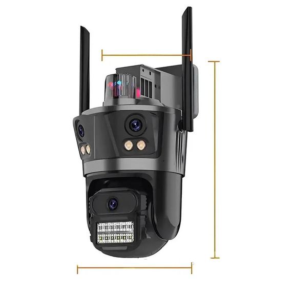 Потрійна IP-камера з сигналізацією XPRO Rotation P12 (234573632_2268) | Зображення 8