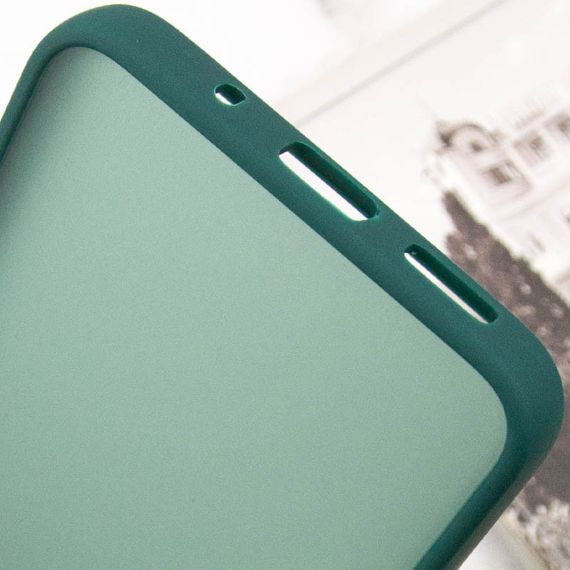 Чехол TPU+PC Lyon Frosted для Xiaomi Redmi 13C / Poco C65 Green | Зображення 5