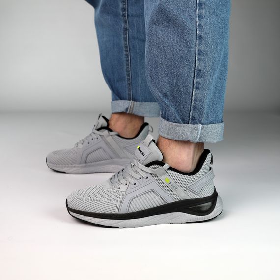 Кросівки чоловічі 591609 Сірі 41 42 43 44 45 | Зображення 7