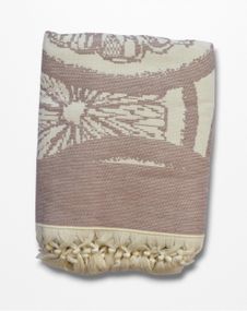 Полотенце пляжное пештемаль Pupilla 90 х 170 см, Limon Gul