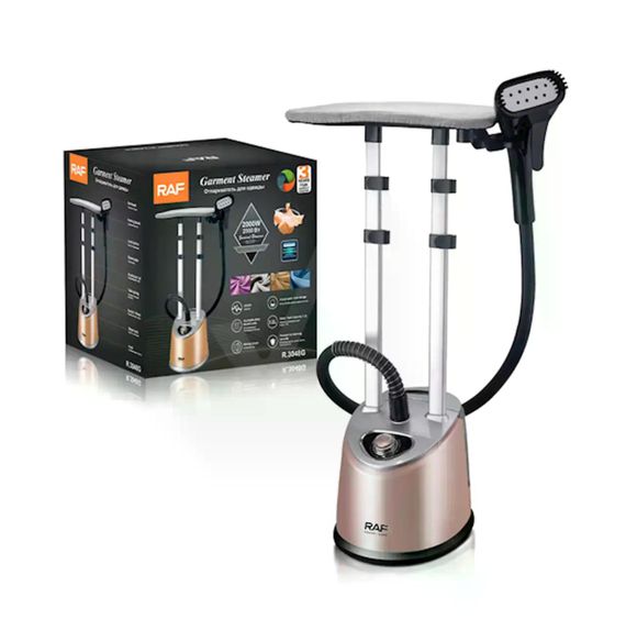Відпарювач з дошкою для прасування 2000 Вт 3,2л бежевий RAF R-3048G (47376-3048G_2785) | Зображення 5