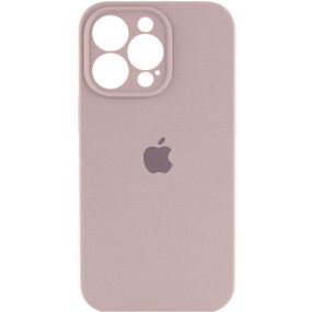 Чохол Silicone Case Full Camera Protective (AA) для Apple iPhone 13 Pro (6.1") Сірий / Lavender