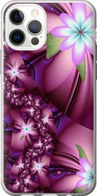 Чехол на iPhone 12 Pro Цветочная мозаика "1961u-2052-17620"